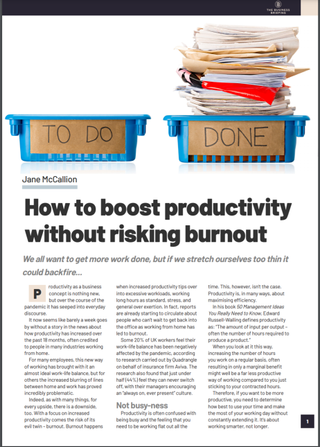 Two file boxes with all files in 'Done' and none in 'To do' - The Business Briefing from IT Pro