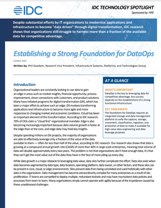 Whitepaper cover with titles, text and blue graphics